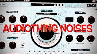 AudioThing Noises - A short clip for Noises, Analog Rytm drum machine and water drops