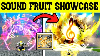 NEW SOUND FRUIT FULL SHOWCASE IN BLOX FRUITS UPDATE 20!