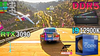 Forza Horizon 5 i9-12900K | Extreme Settings , Ray Tracing 4K | RTX 3090 | DDR5 Ram