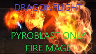 WoW Dragonflight Beta Fire Mage - Full Pyro only build