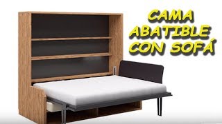 Litera y sofá cama VERSATILE para dormitorios juveniles