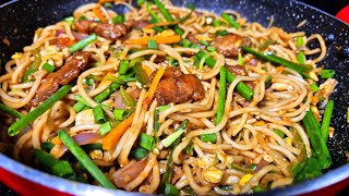 ചിക്കൻ നൂഡിൽസ്  | Restaurant style chicken hakka noodles