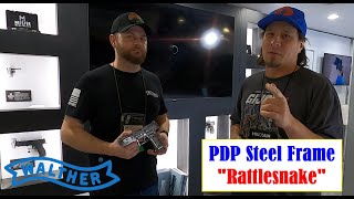 Walther PDP Steel Frame Limited Edition "Rattlesnake" at Shot Show 2024, $35,000 Collectors item!