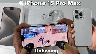 iPhone 15 Pro Max Unboxing first impression