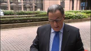 Meeting of the Education, Youth, Culture and Sport Council - Brussels 21.05.14 - Doorstep Statement