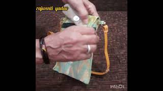 न्यू  2 in 1 sling bag  - मोबाइल भी रख सकते है - पैसे भी रख सकते है-diy bag making sewing handbag👜