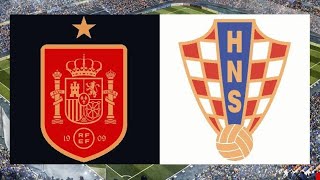 🇪🇸ESPAÑA VS 🇭🇷CROACIA PES5 PRO EVOLUTION SOCCER GAMEPLAY.