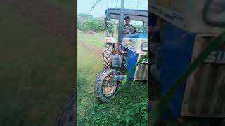 Swaraj 834 xm 7 fut rotavator ke sath super performance