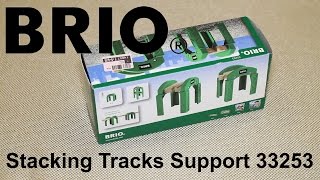 Брио Опоры для дороги - BRIO Stacking tracks Support 33253