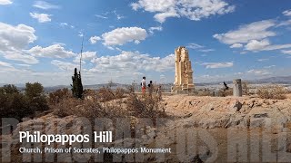 [4K] Greece Athens Philopappos Hill 그리스 아테네 필로파포스 언덕