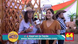 Decoraciones con vidrio reciclado en la Feria de Tuluá