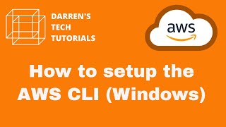 AWS cli setup windows 10 2021