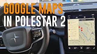 Polestar 2 - How Google Maps suggest charging stops in Polestar 2 and Android Automotive