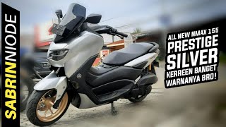 All New Nmax 155 Connected Prestige Silver 2021