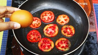 Hast du eine Tomate und ein Ei? Preiswertes und leckeres Rezept #22