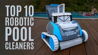 Top 10: Best Cordless Robotic Pool Cleaners of 2023 / Automatic Pool Vacuum, Wall Climbing