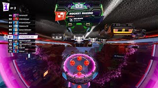 Fortnite Rocket league racing