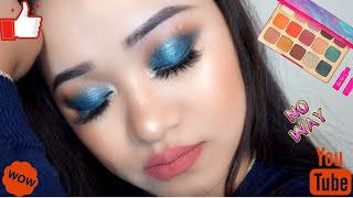 Glam Up Blue Eyes Look Using Tarte Young, Wild and Free @chilhillrose