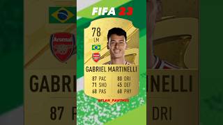 Gabriel Martinelli - FIFA Evolution (FIFA18 - FIFA23)