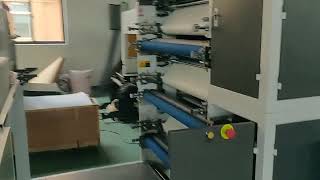 paper cup printing machine inline punching machine to Europe