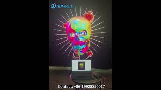 180cm HDMI hologram fan for live stream