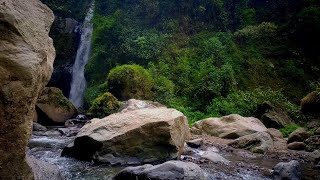 NO ADS | Epic Mountain Waterfall | 8 Hours Pure Nature Sounds