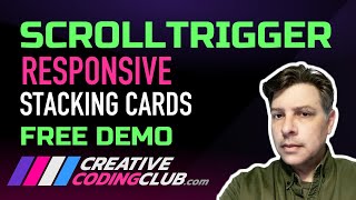 DEMO: ScrollTrigger Stacking Cards (Responsive)