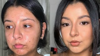 FLAWLESS FULL COVERAGE FOUNDATION ROUTINE (UPDATED) | Zoey Henao