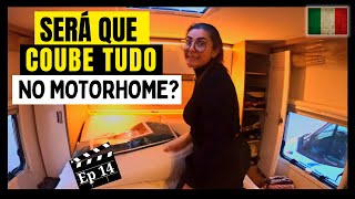 1ª LIMPEZA E ORGANIZAÇÃO DO MOTORHOME - Ep14