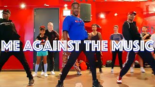 Britney Spears Feat Madonna - "Me Against The Music" | JR Taylor Choreography| IG: @DidntInviteMe