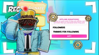 Live🔴|Giving Robux To EVERY Viewer|Pls Donate💵/NO MIC