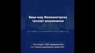 Вице-мэр Железногорска троллит мошенников | NGS24.ru