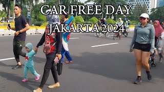 Morning Walk on Car Free Day Jakarta