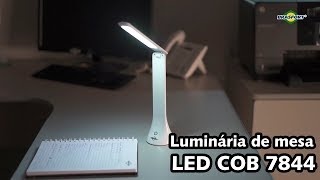 Luminária de Mesa de LED COB - Brasfort