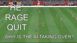 FIFA 22 Glitch: Opponent rage quits; AI takes over