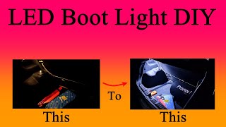 LED Boot Light Installed💡 | Do It Yourself | How to install led boot light in car