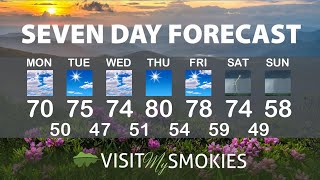 Gatlinburg and Pigeon Forge Weather for Week of October 9 2023.