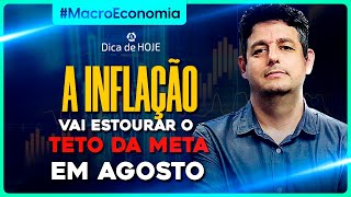 A INFLAÇÃO vai estourar o TETO DA META em Agosto