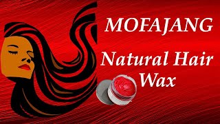 MOFAJANG Natural Hair Wax Color Styling Cream (Review) Saturday Savings