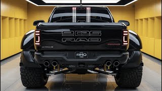 First Look: Ram Rho 2025: The Ultimate Truck Redefined