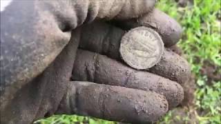 metal detecting park hunt very good day lots of coins ctx 3030