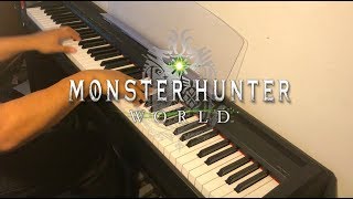 Rotten Vale Battle Theme Monster Hunter World on Piano