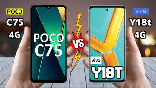 Poco C75 Vs vivo Y18t - Full Comparison 🔥 Which is BEST for You?