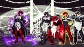 (KOF MUGEN ) IORI_CRIME VS IORI ELEMENT TEAM