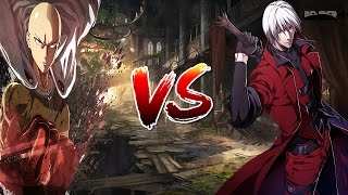 Saitama vs Dante mugen epic battle