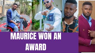 Maurice won an award, fans jubilates#soniauche #mauricesam #soniauche