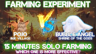 Farming Experiment | Pojo vs Bubble Angel [Toram Online]