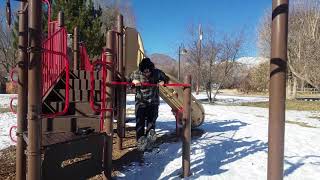 Slow Mo False Grip Bar Muscle Up