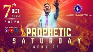 [ LIVE🔴] PROPHETIC SERVICE  | 7 OCT 2023 | #FLM #ProphetEmmanuel #Apostolicpropheticministry