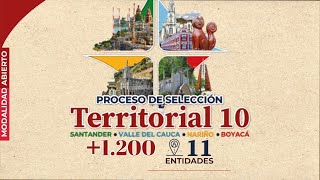 #ÚltimosDías de inscripciones #ProcesoSeleccionCNSC Territorial 10